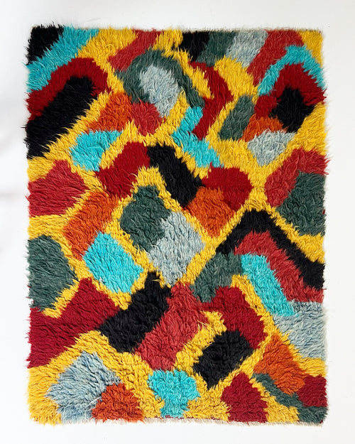 Vintage Gabbeh Rug No. 9