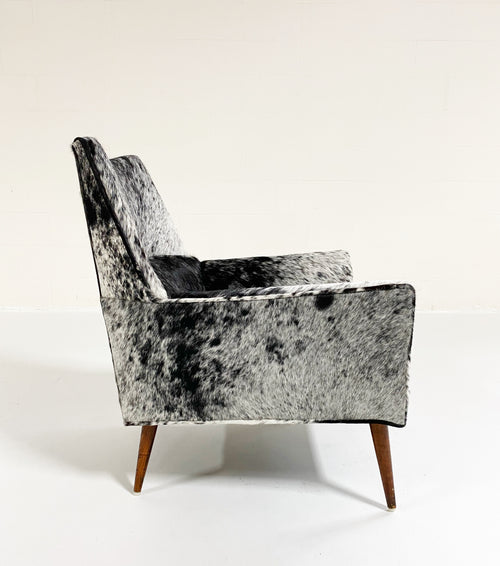 Model 3042 "Squirm" Lounge Chair in Brazilian Cowhide