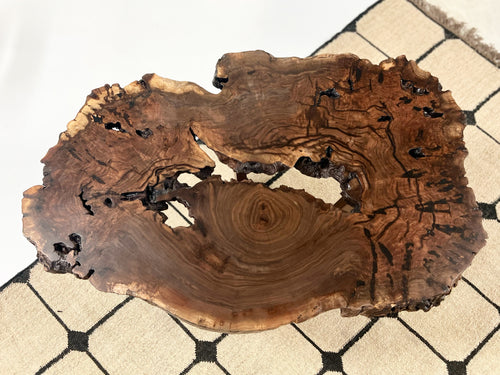 Walnut Burl Slab Coffee Table, Edition of 10