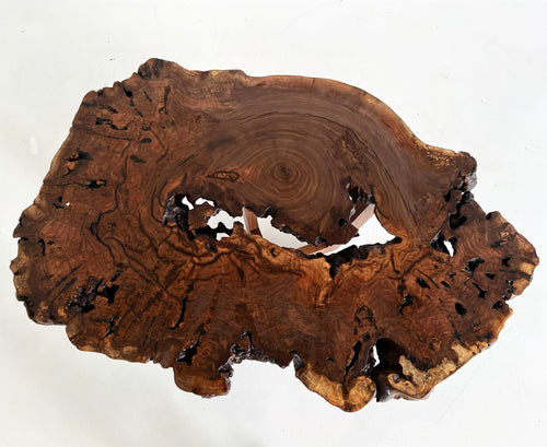 Walnut Burl Slab Coffee Table, Edition of 10