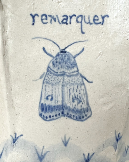 The Moths and Hungry Bees Converge Unnoticed Bowl