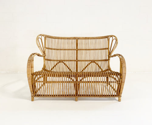 Rattan Settee - FORSYTH