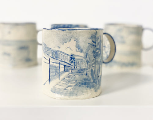 Set of 4 Mugs Commission