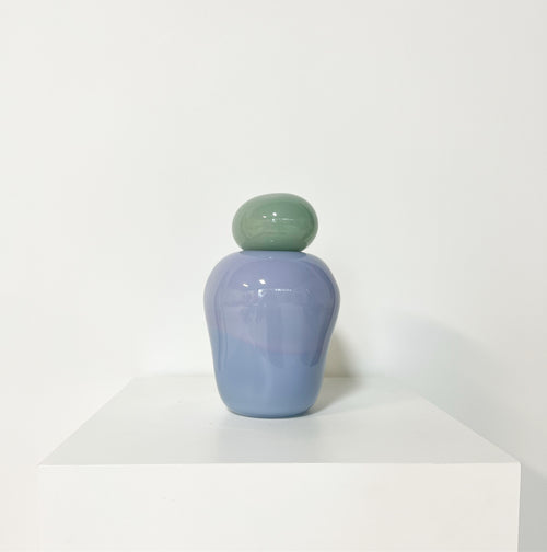 Bon Bon Medi Vase - Mint and Violet