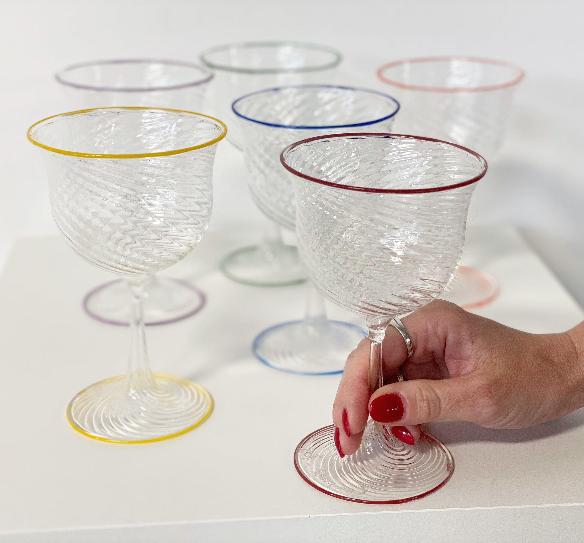Cosima Wine Glasses, set of 6