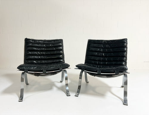 Ariet Lounge Chairs, Pair