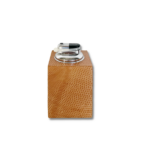 The Square Table Lighter in Lizard - Camel