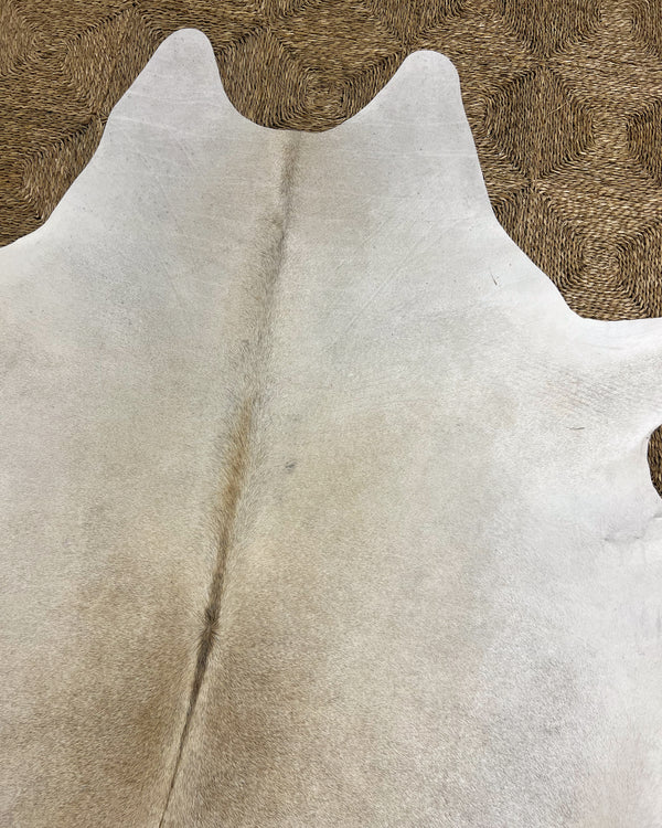 Brazilian Cowhide Rug, Salt and Pepper, No. 3