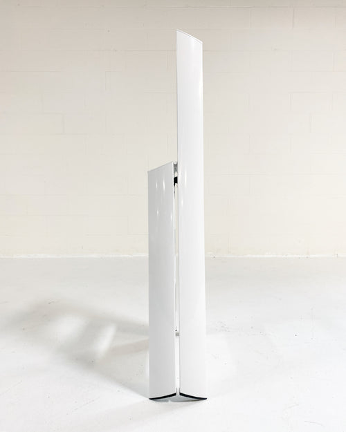 Lucano Wide 3-Step Ladder - White