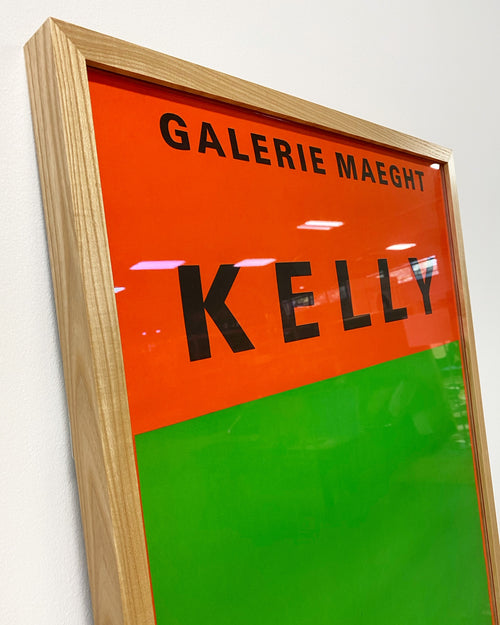 Ellsworth Kelly Framed Exhibition Poster