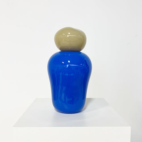 Bon Bon Medi Vase - Banana and Blue Lollipop