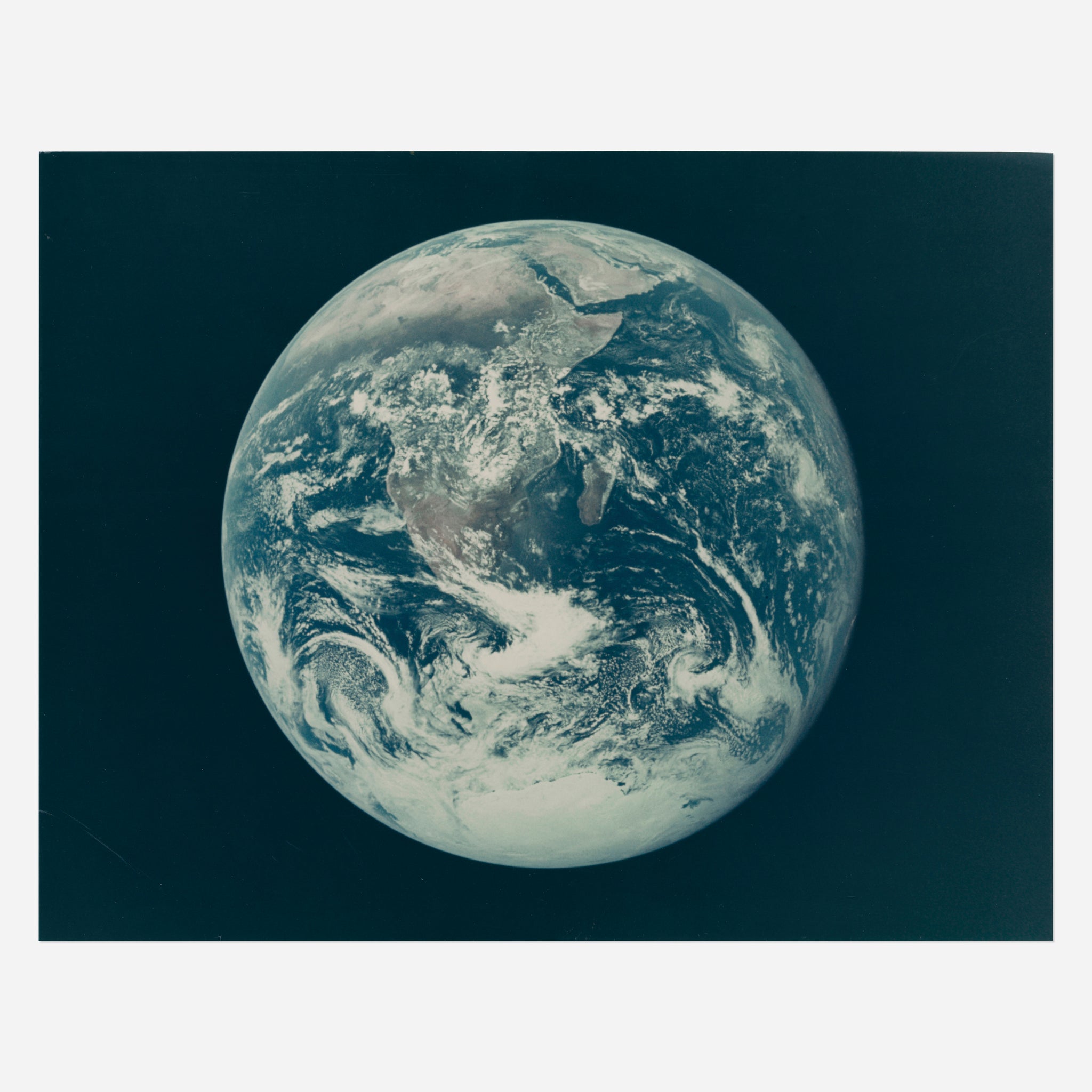 The Blue Marble: First human-taken photograph of the full earth. 7-19 December 1972.