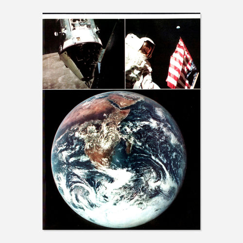 The Blue Marble: First human-taken photograph of the full earth. 7-19 December 1972.