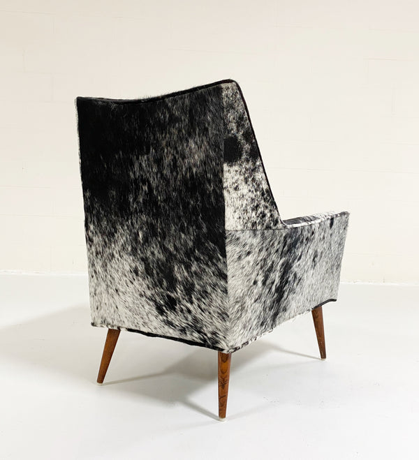 Model 3042 "Squirm" Lounge Chair in Brazilian Cowhide