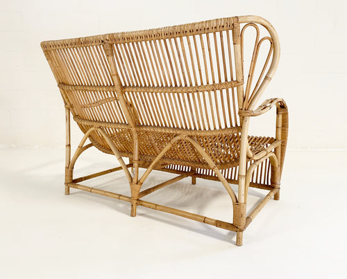 Rattan Settee - FORSYTH