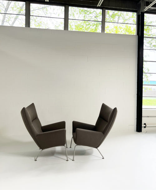 Model CH445 Wing Chairs, Pair