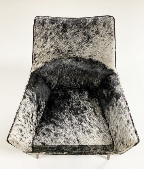 Model 3042 "Squirm" Lounge Chair in Brazilian Cowhide