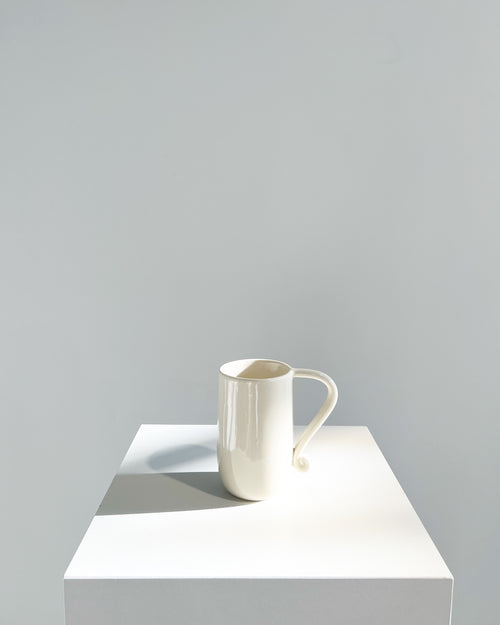 Florentine Mug - Glossy Creme