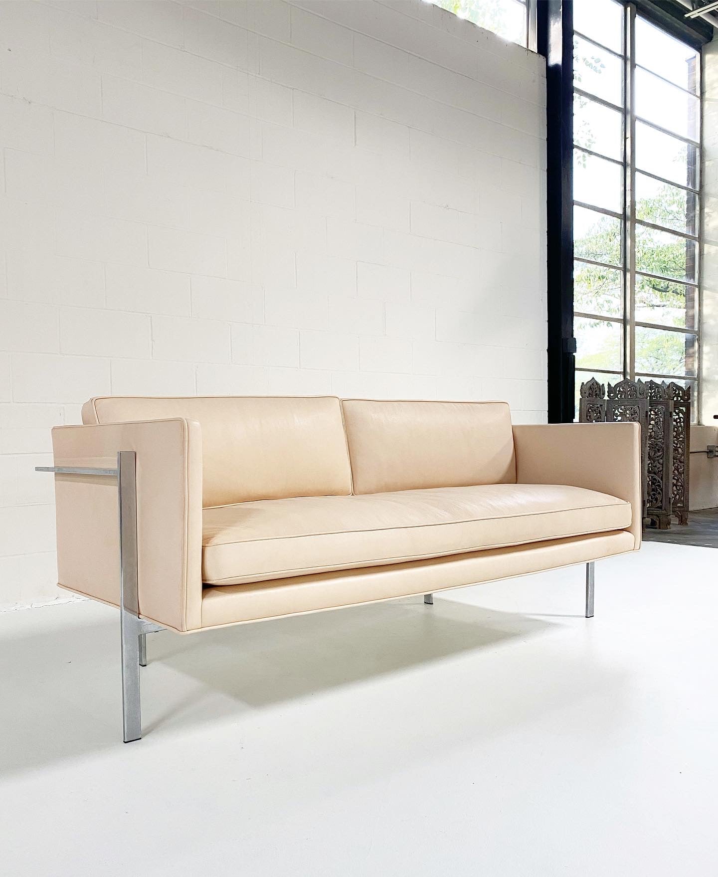 Drop In Sofa in Vegetable Tanned Leather
