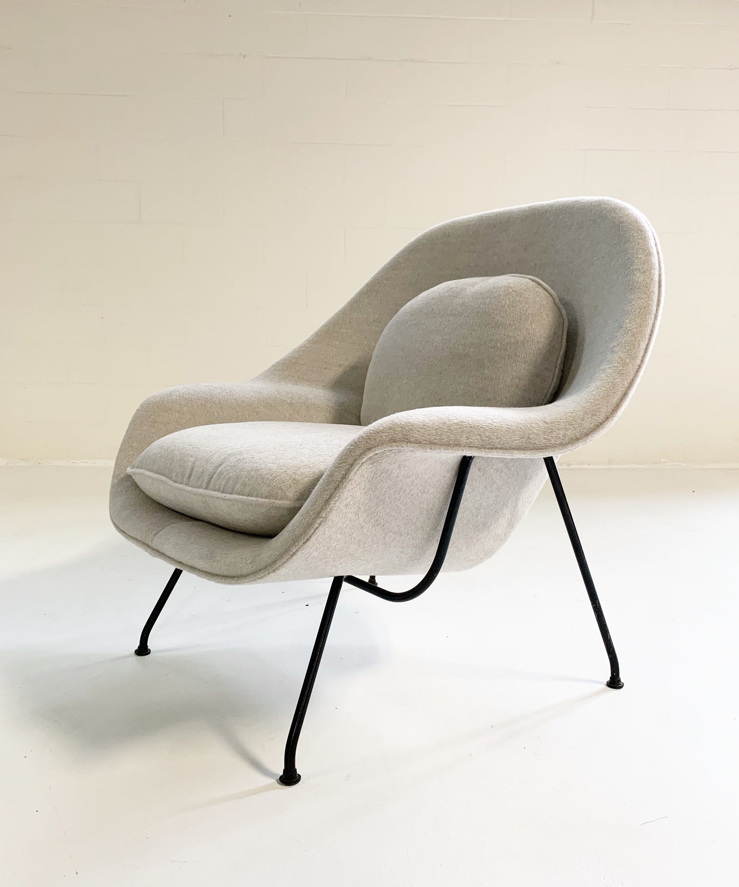 Womb Chair in Loro Piana Alpaca Wool - FORSYTH