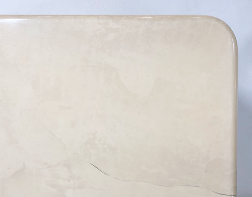 Lacquered Goatskin Coffee Table