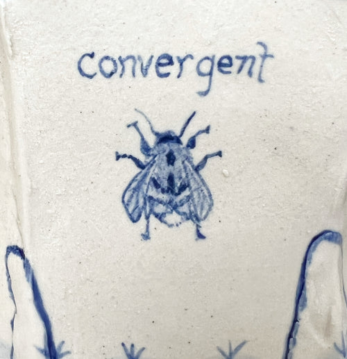 The Moths and Hungry Bees Converge Unnoticed Bowl