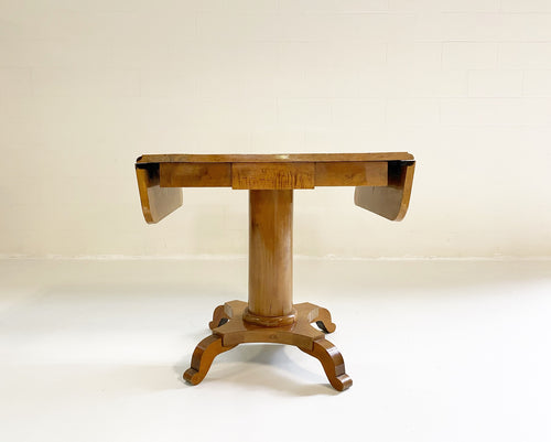 Biedermeier Drop-Leaf Center Table - FORSYTH