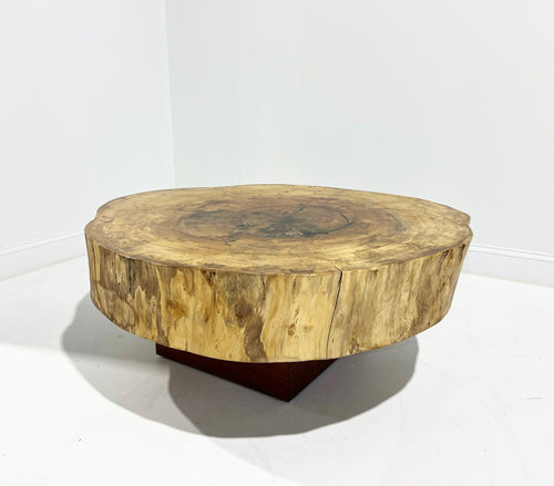 Sycamore Slab Coffee Table