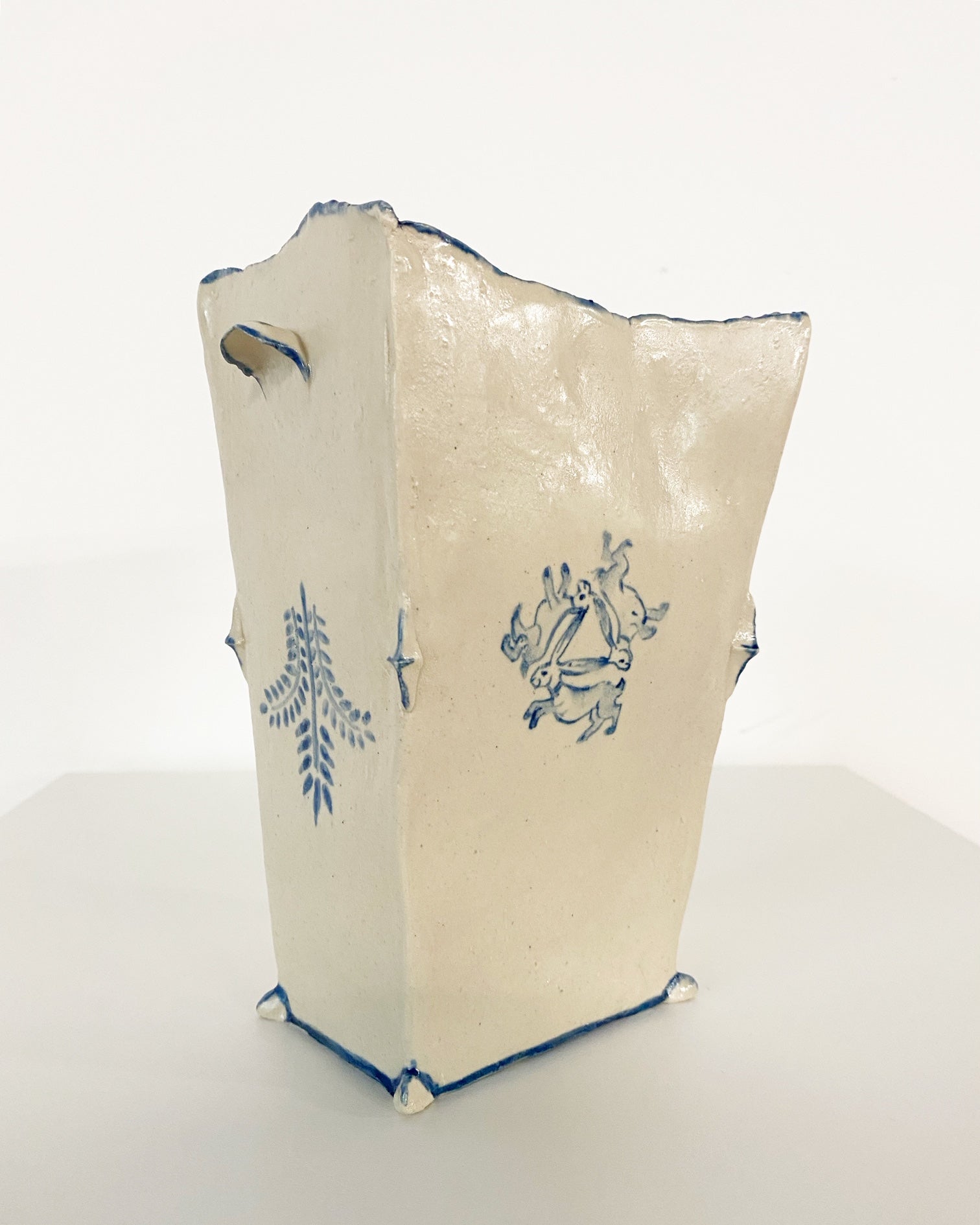 Blind Trust Hooded Falcon Vase