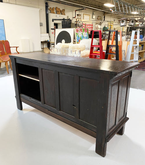 Antique Carved Oak Coffer