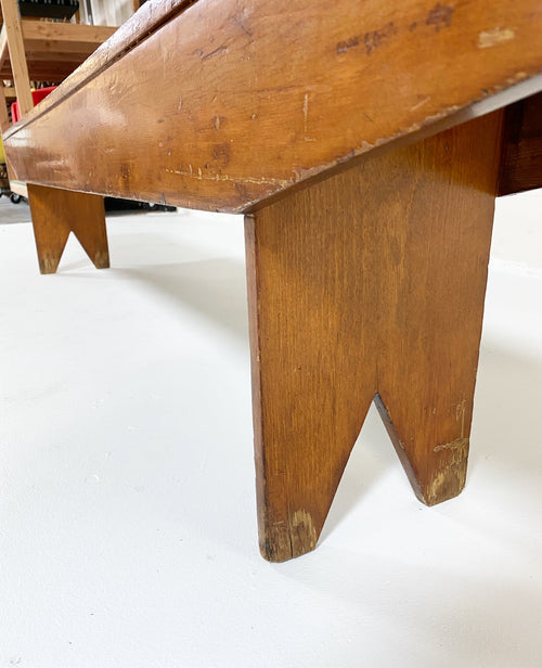 8 Foot Long Primitive Farmhouse Bench
