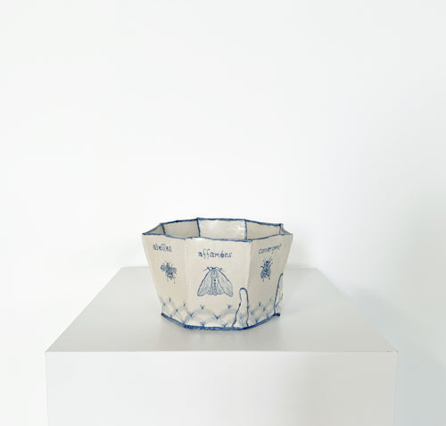 The Moths and Hungry Bees Converge Unnoticed Bowl