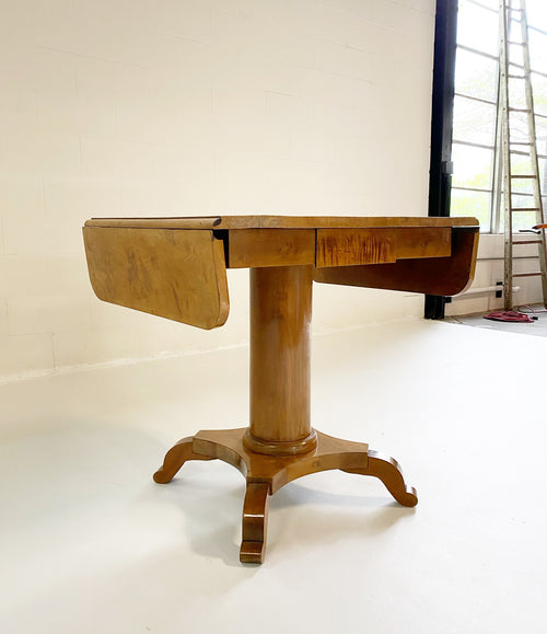 Biedermeier Drop-Leaf Center Table - FORSYTH