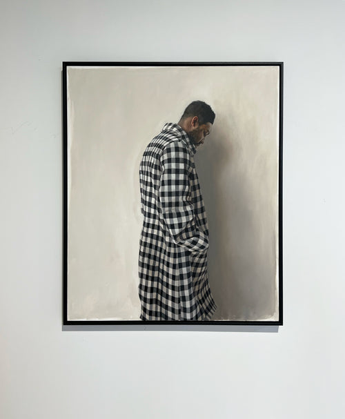 Man in Black and White Coat