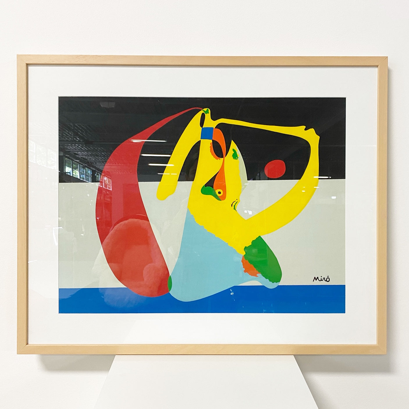 Joan Miro' Framed Screenprint