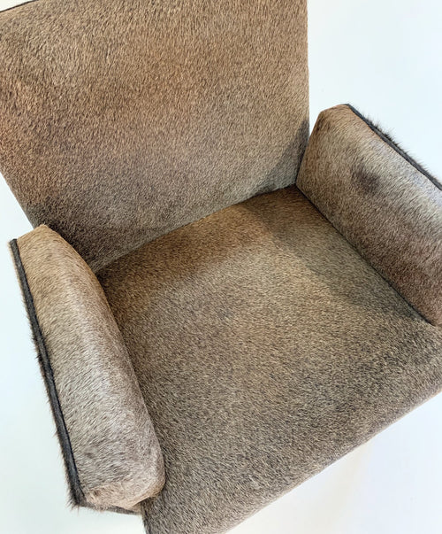 Armchair in Brazilian Cowhide - FORSYTH