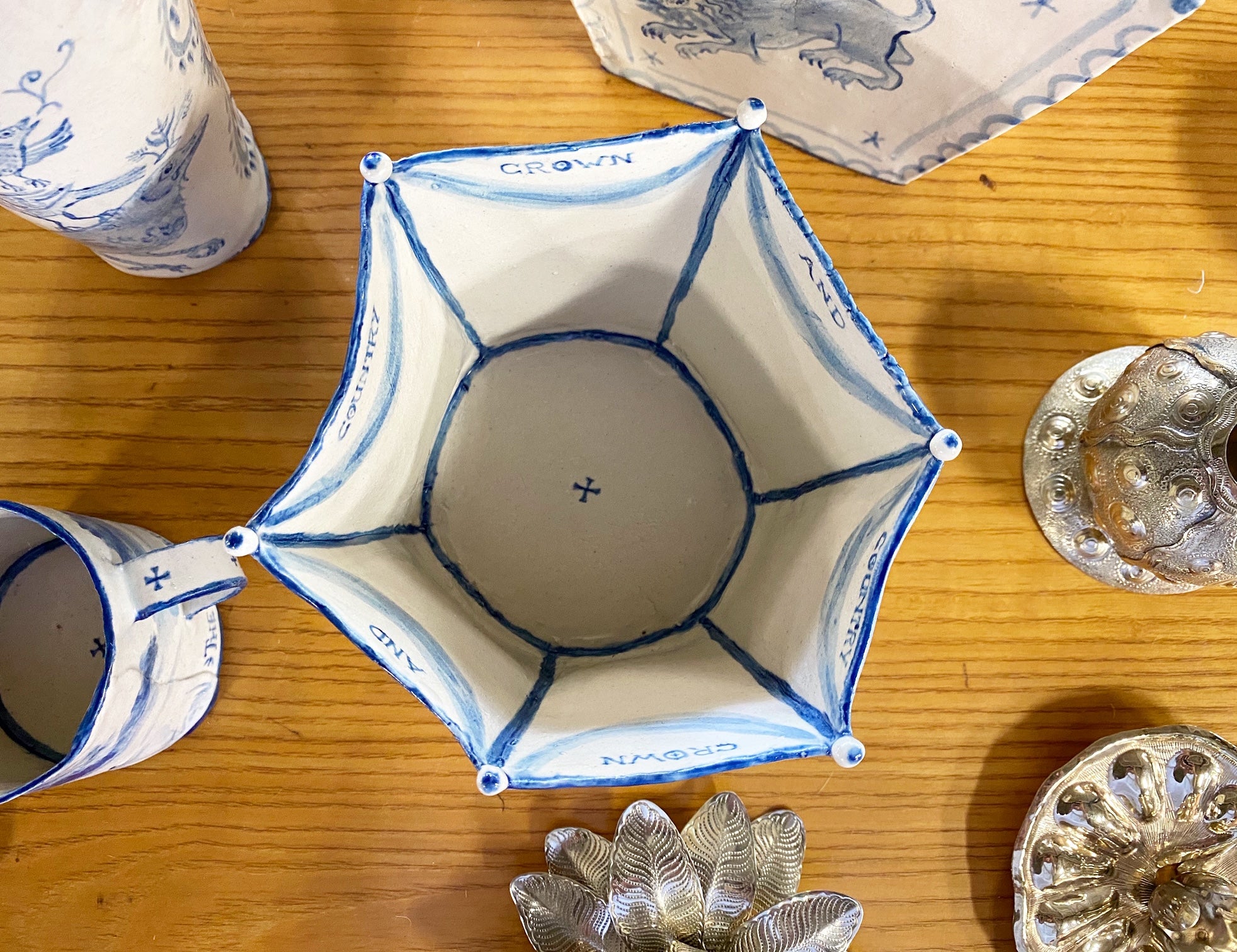 Crown and Country Vase