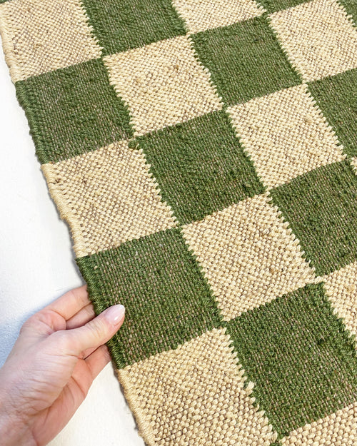 The Forsyth Checkerboard Rug - Fern