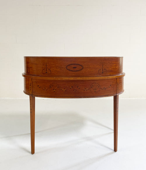 Vintage Edwardian Style Carlton House Desk