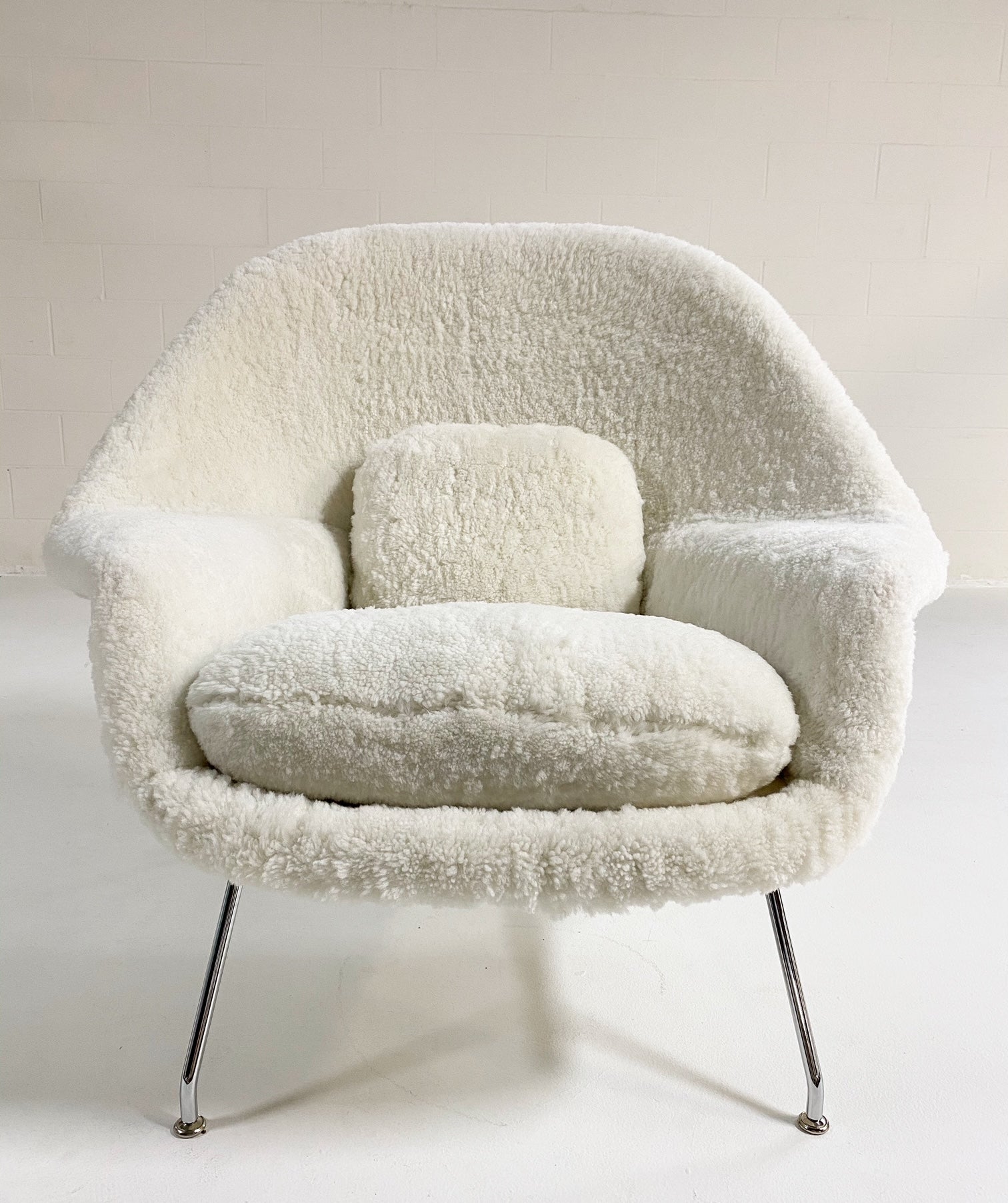 Bespoke Womb Chair in Australian Sheepskin