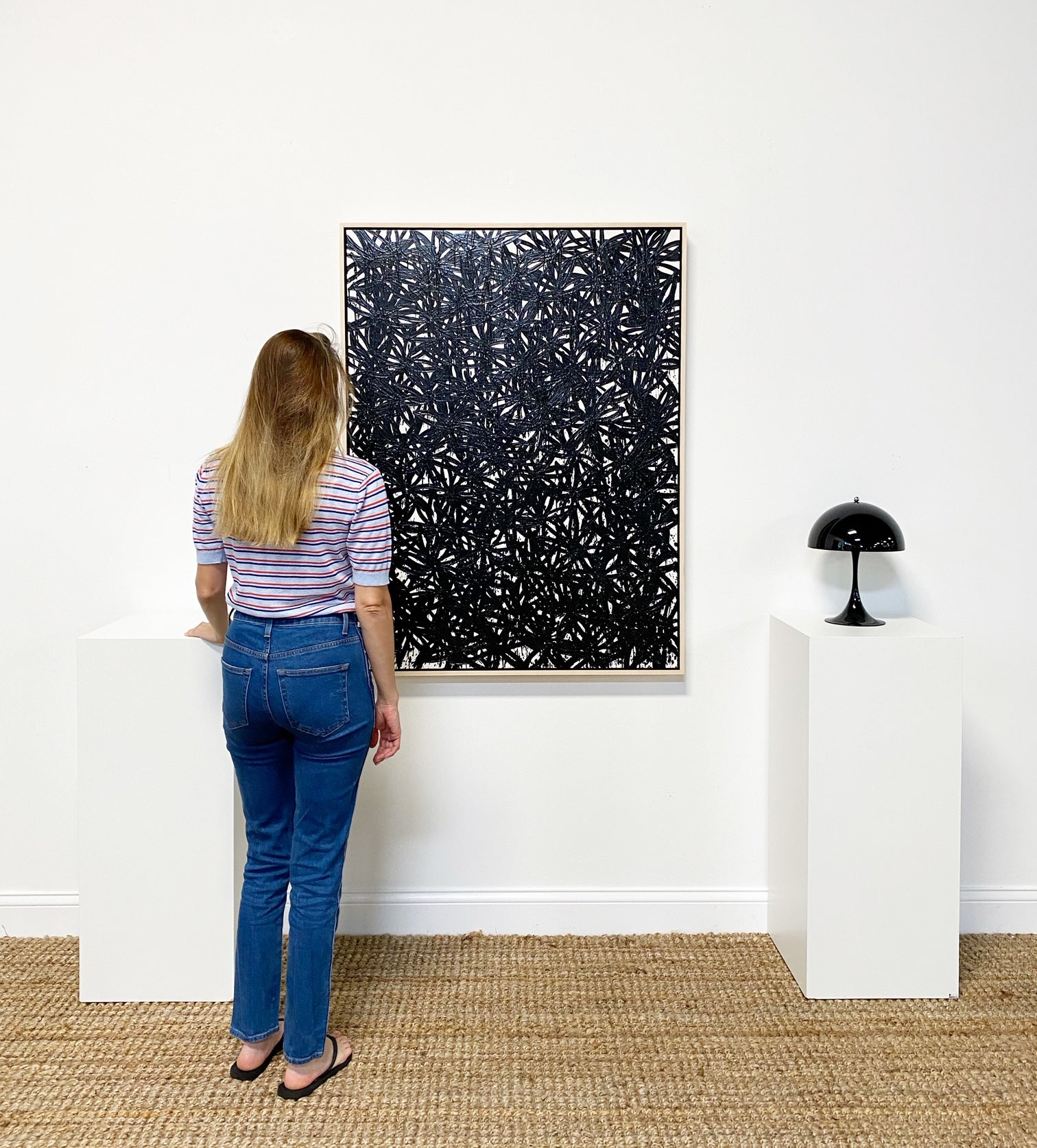 Daisies, Black.