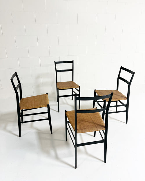 Superleggera Dining Chairs, Pair