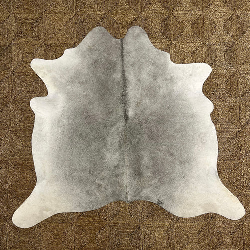 Brazilian Cowhide Rug, Salt and Pepper, No. 2