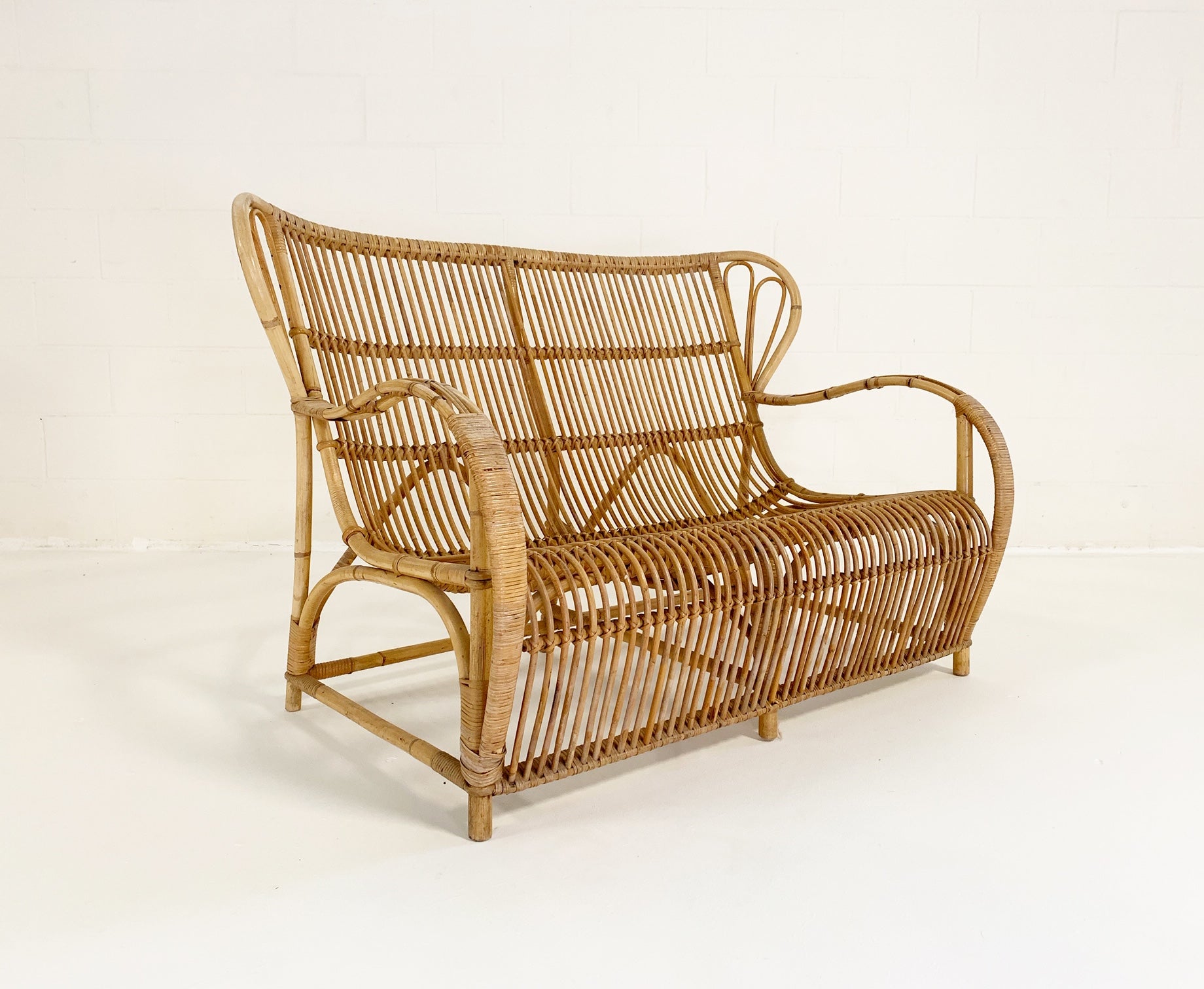 Rattan Settee - FORSYTH