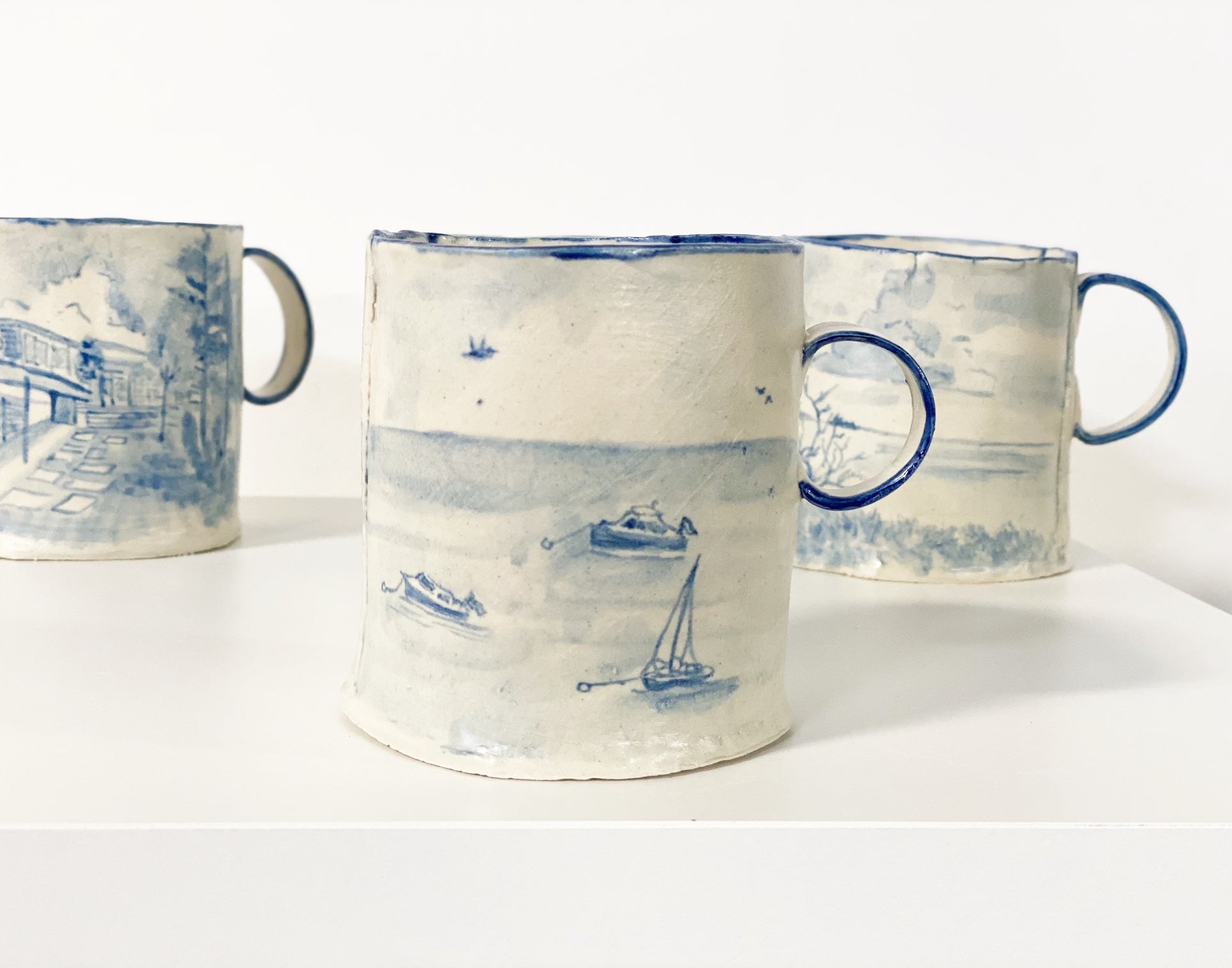 Set of 4 Mugs Commission