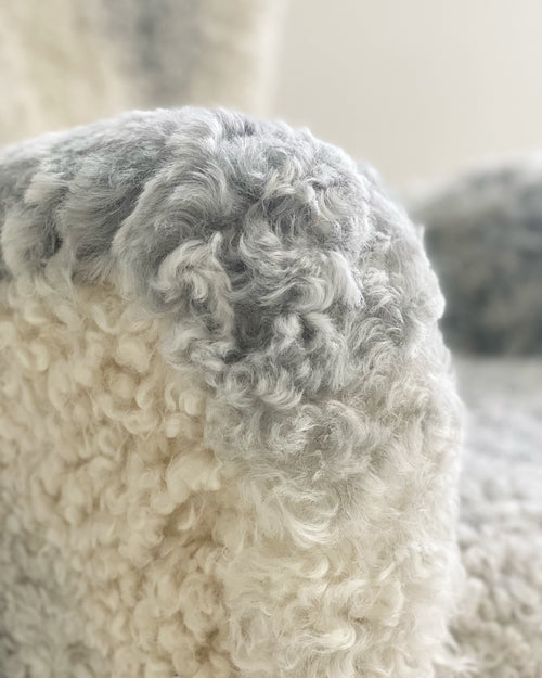 Lounge Chair in Gotland Sheepskin