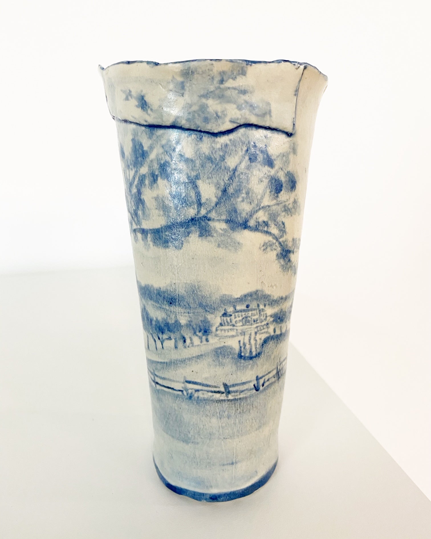 Manor House Tall Vase. - FORSYTH