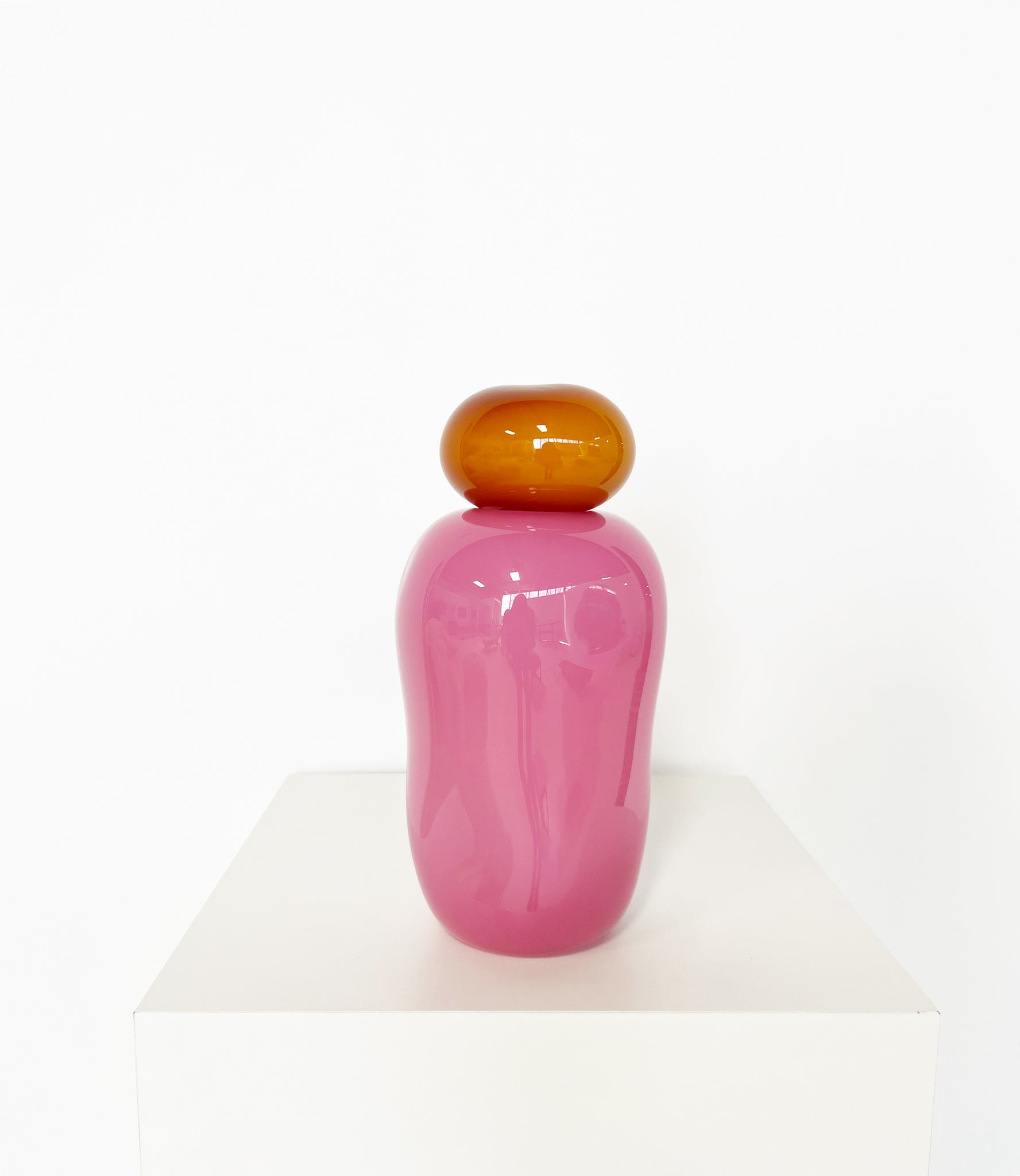 Bon Bon Mega Vase - Honey and Pink
