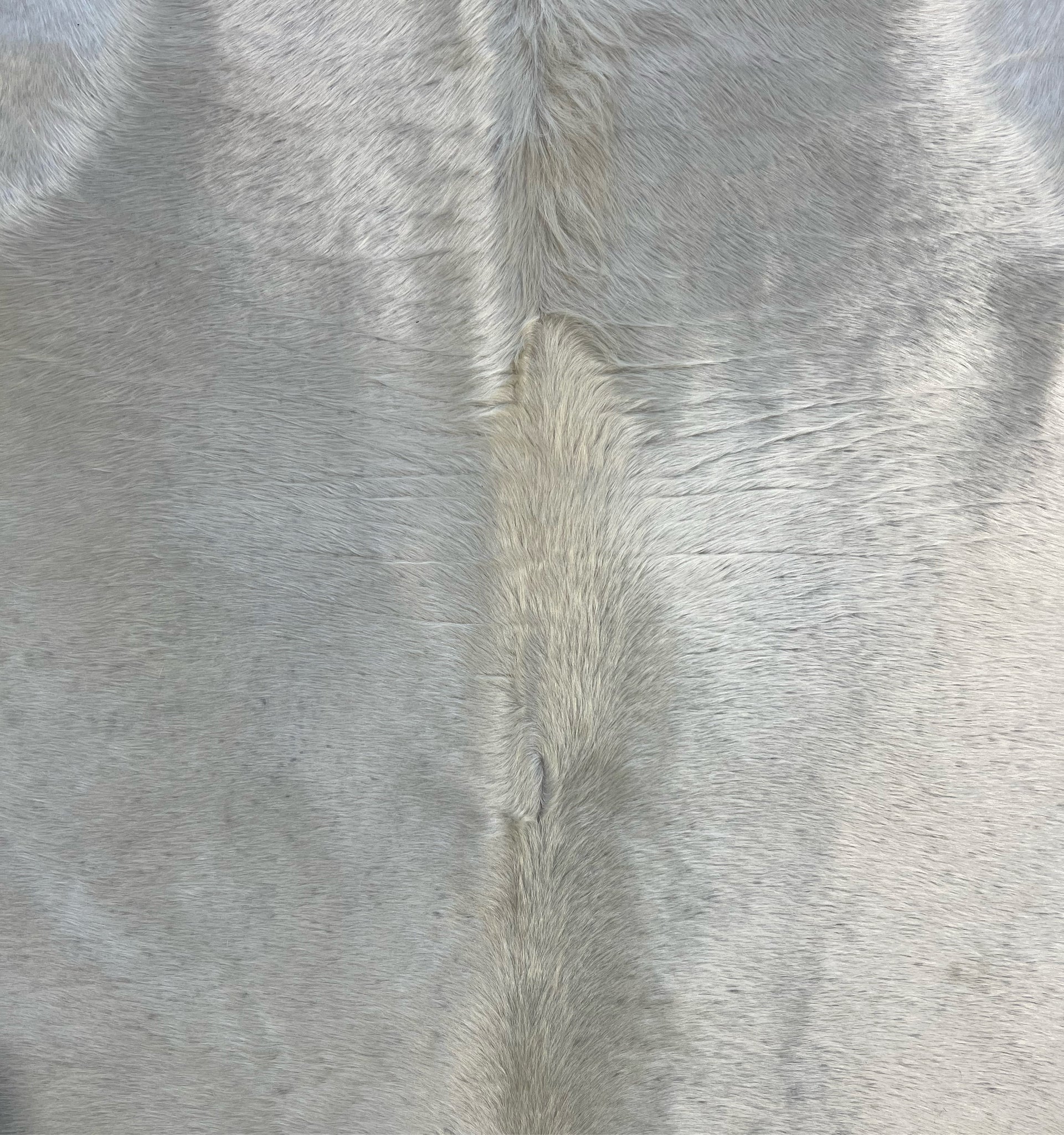 Brazilian Cowhide Rug, Ivory, No. 12