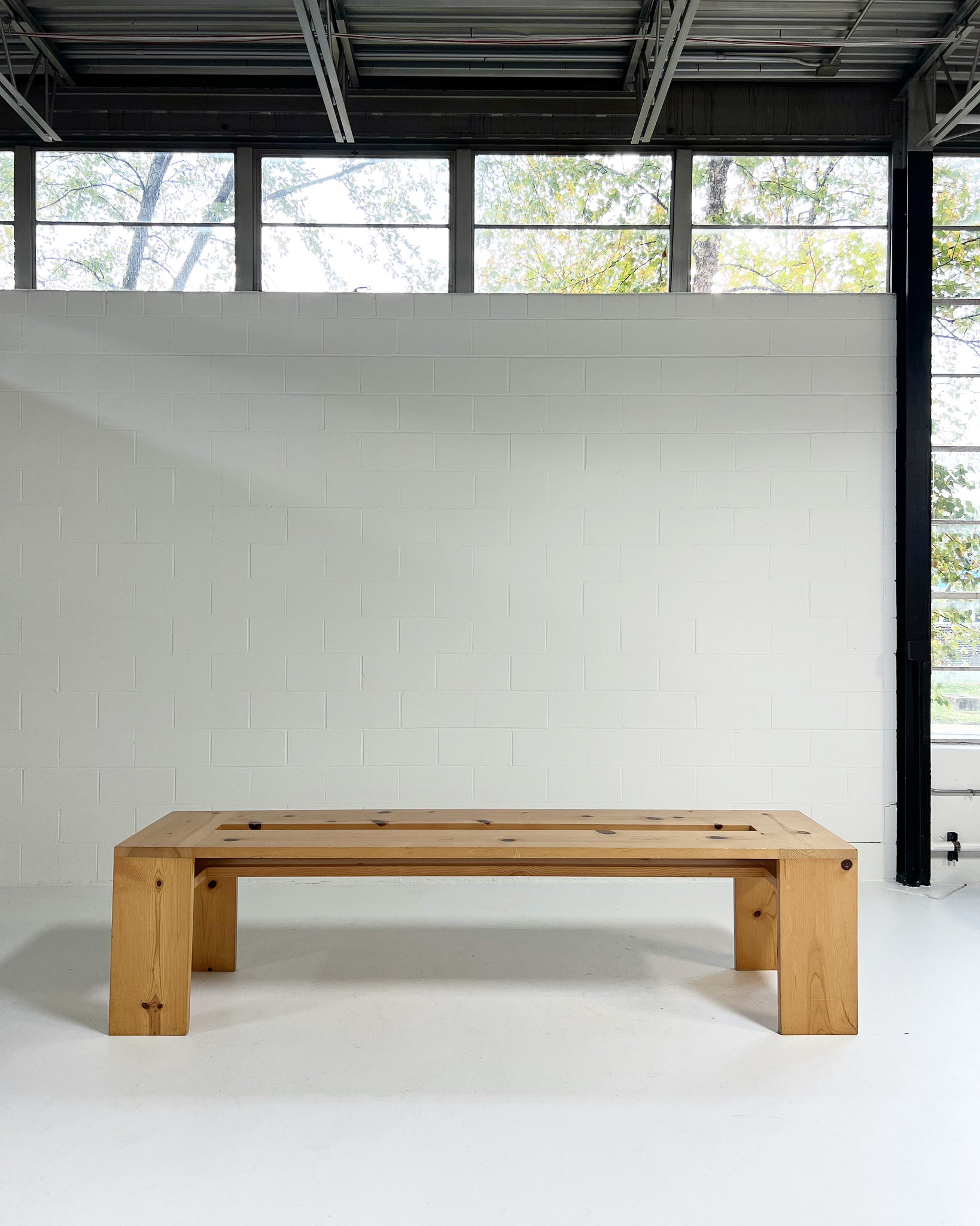 Slotted Library Tables Selected by John Pawson for the 1995 Calvin Klein Store in New York, Two Available